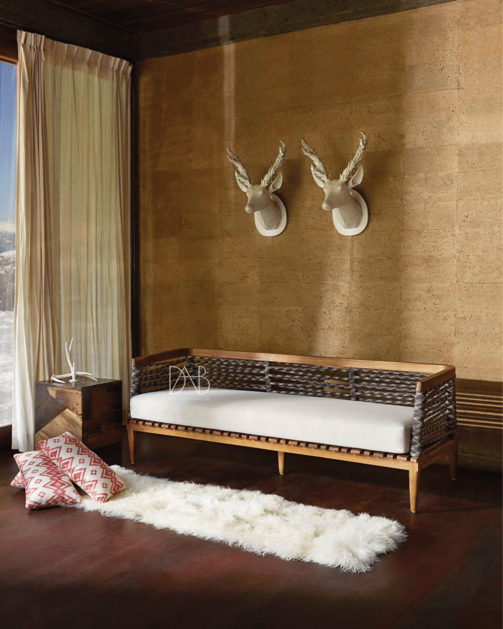 Stylish lounge chairs perfect for the living room setting