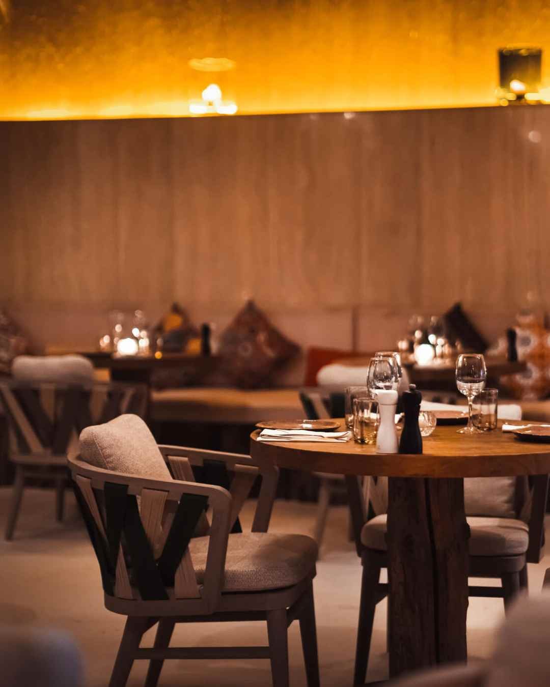 Explore trendy contemporary furniture options for restaurants.