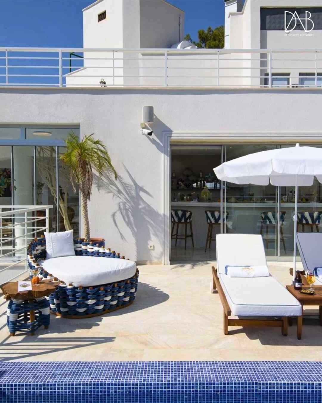 Exclusive Hotel Patio Furniture Design Details