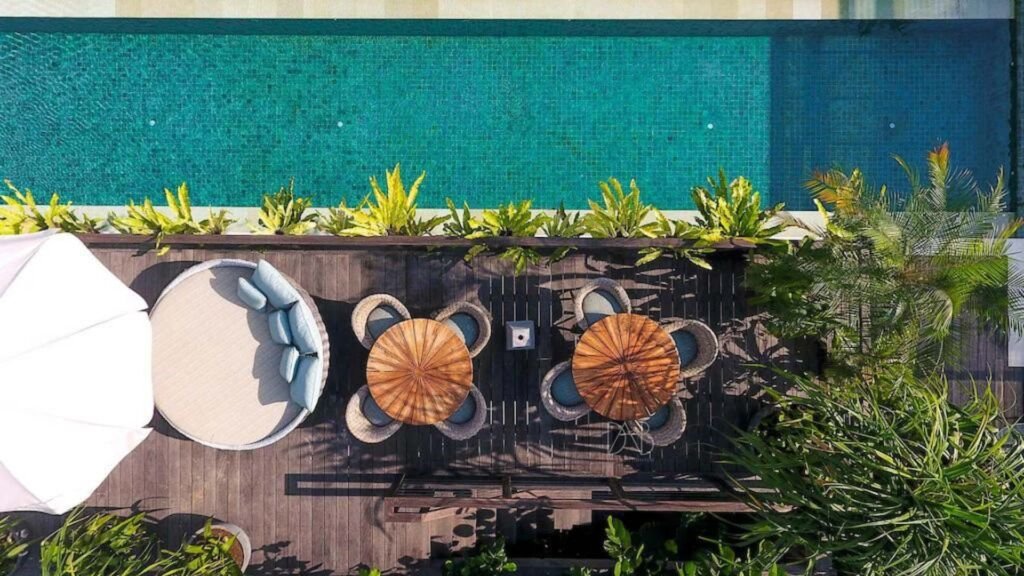 Comfort and style combined in Noku Beach House furniture, a coastal retreat.