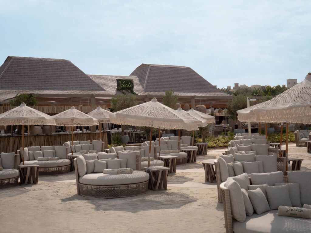Rope Furniture at Verde Dubai