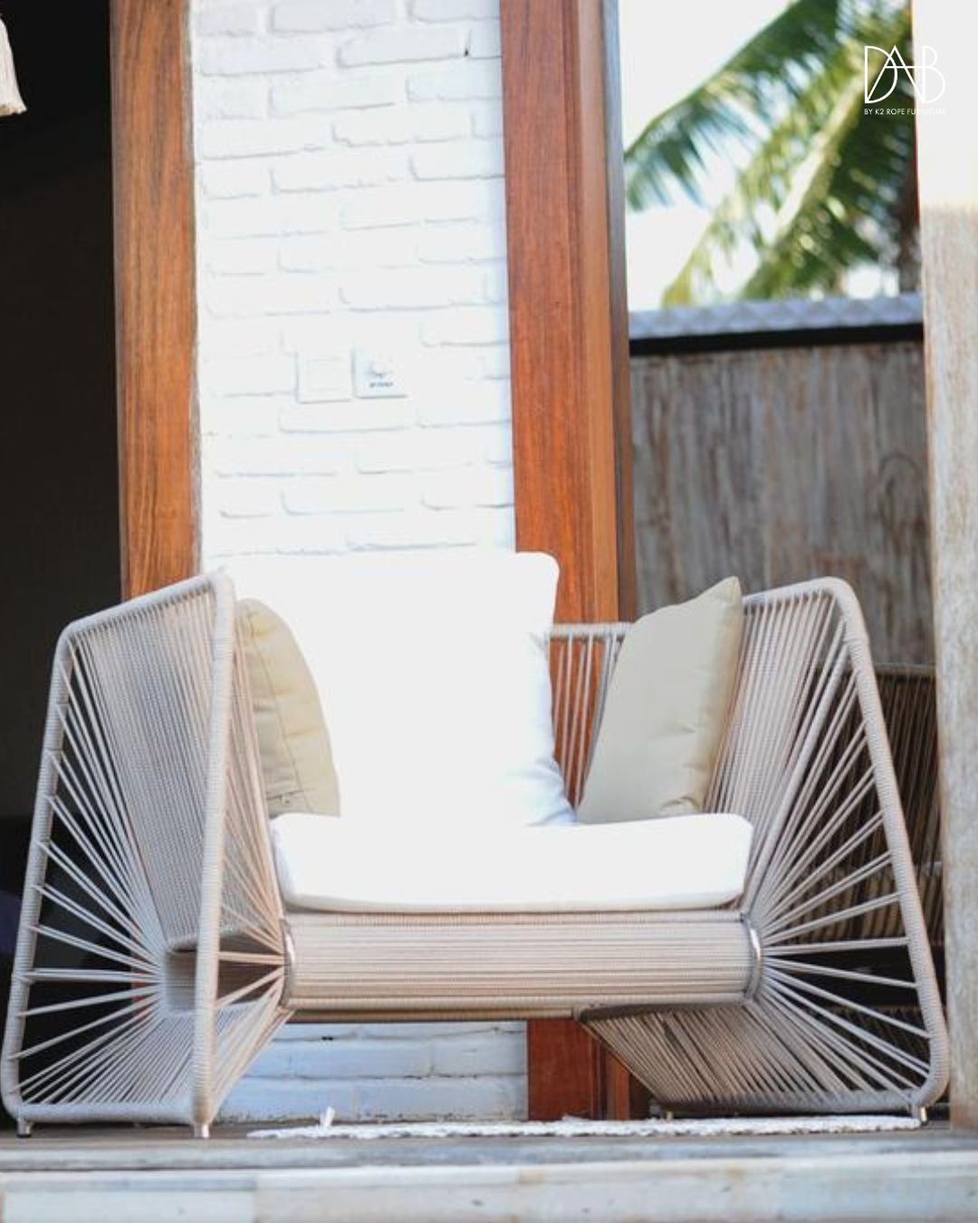 High-Quality Rope Furniture Material: Natural Cotton Rope for Eco-Friendly Indoor Furniture