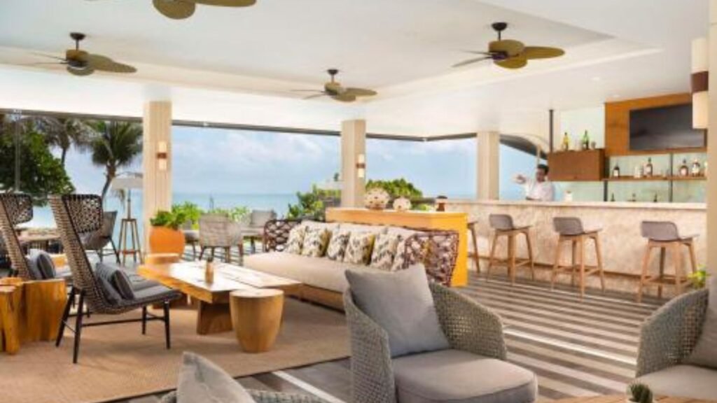 Rustic Restaurant Interior Design Featuring Wooden Furniture